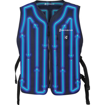 Gerbing 5V Touch Button Circulatory Cooling Vest - Blue